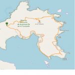 Plan de la Réserve Naturelle Nationale de la Presqu’île de la Caravelle